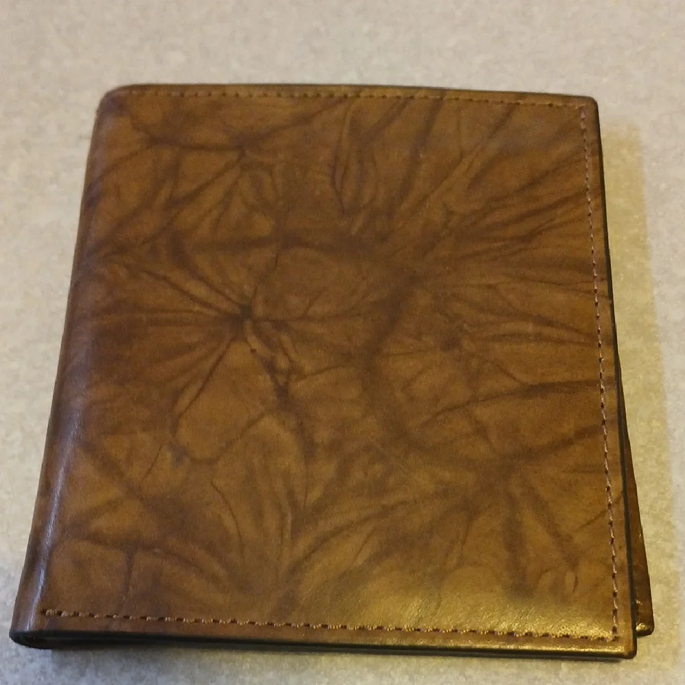 NWOT -Brown Leather Wallet